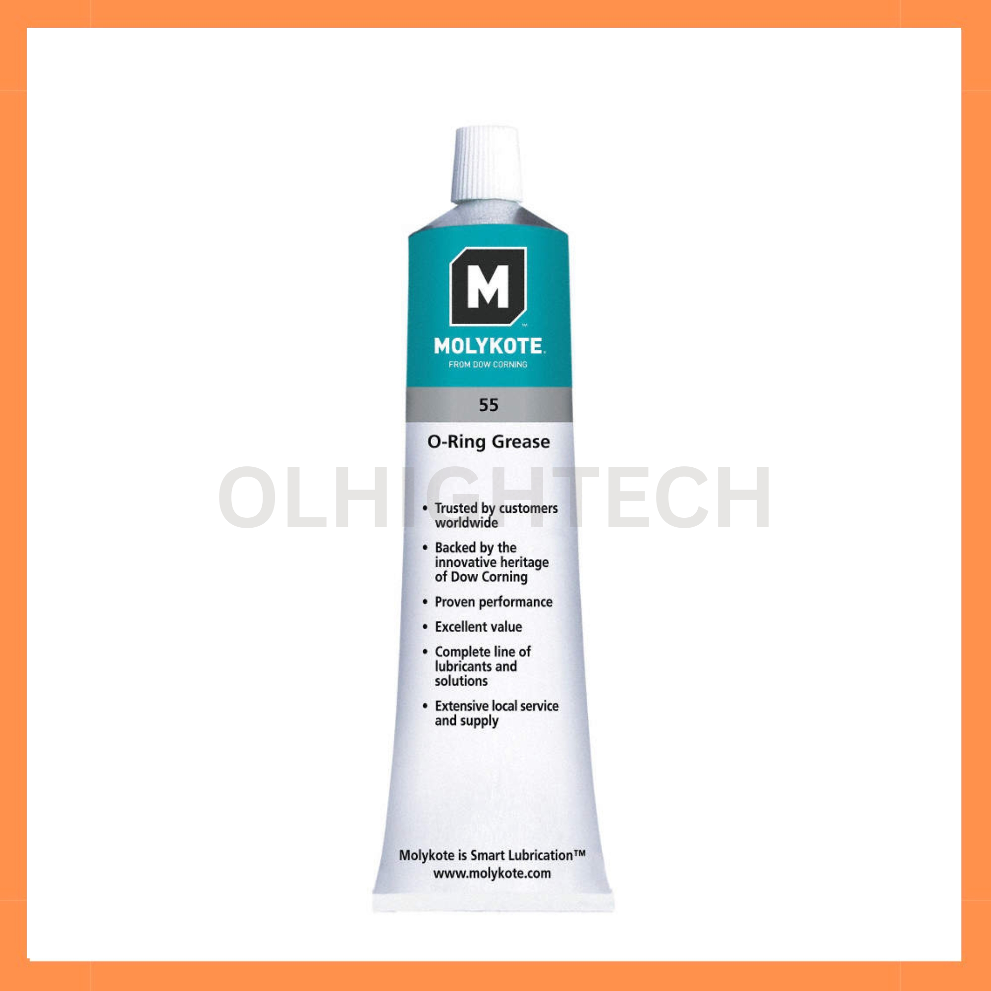 Molykote 55 O Ring Grease 1KG Dow Corning High Performance Lubricants
